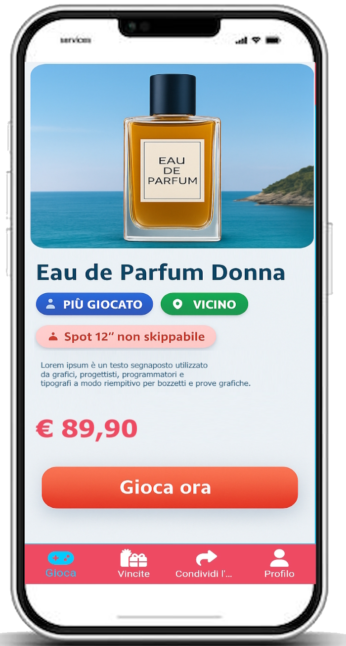 Seconda immagine prodotti – esempio interfaccia